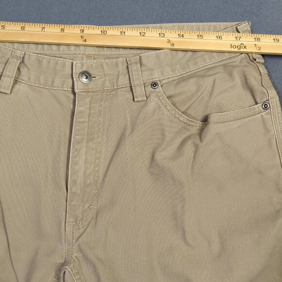 Duluth Pants Men's 36x32 Fits 36x30 Desert Khaki Flex Fire Hose Relaxed 5 Pocket - Picture 6 of 12